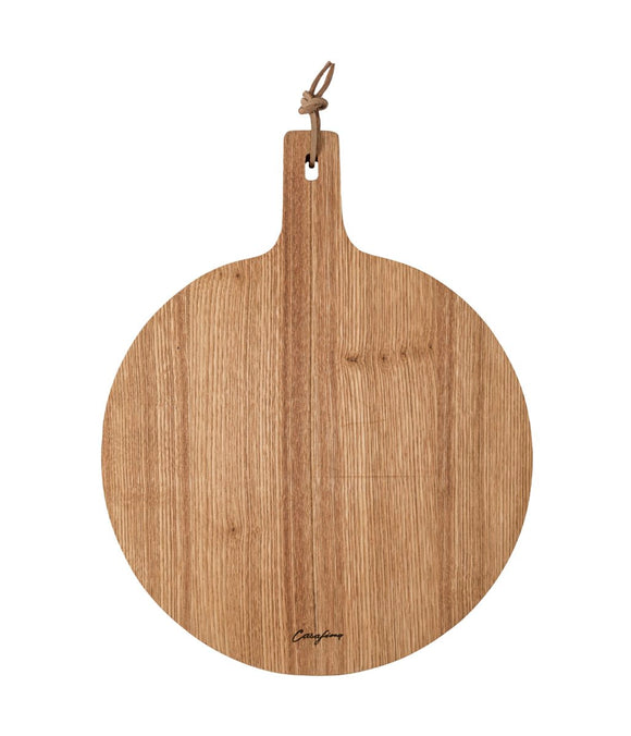 Oak Wood Board Round 34cm No. 5 Design